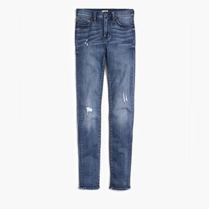 J.Crew| 9" high-rise skinny jean with distressed details Sz 29